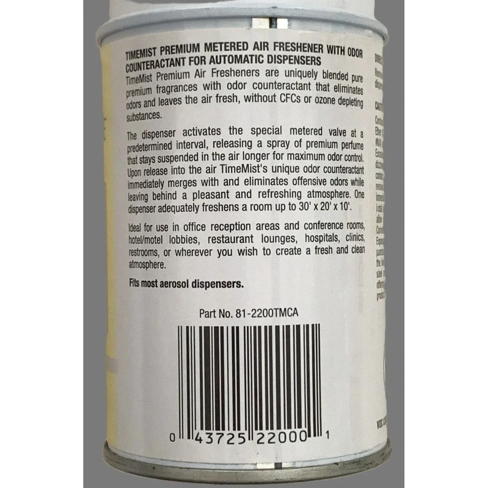 YANKEE CANDLE Buttercream TimeMist Metered Spray REFILL CAN 6.6oz New Retired